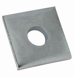 1/2" Square Washers Galvanized