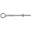 1/4-20 x 4 in. Forged Steel Hot-Dipped Galvanized Eye Bolt with Hex Nut in Shoulder Pattern (5-Pack)