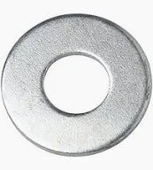 1/4 in. Zinc Flat Washer (12 Pack)